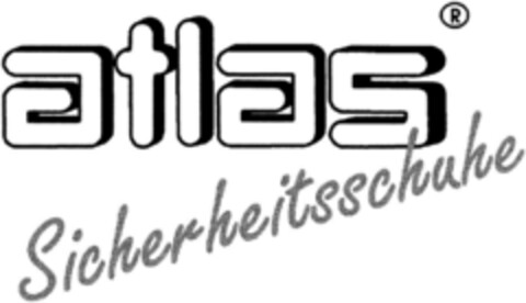 atlas Sicherheitsschuhe Logo (DPMA, 14.07.1993)