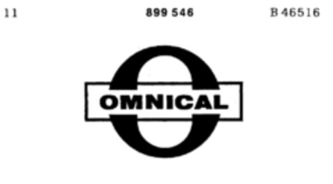 OMNICAL Logo (DPMA, 08.07.1971)