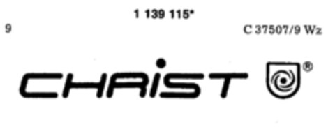 CHRIST Logo (DPMA, 05.04.1988)