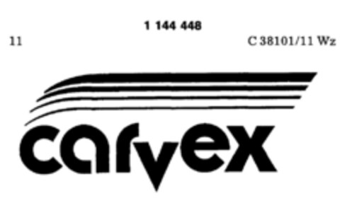 carvex Logo (DPMA, 12.09.1988)