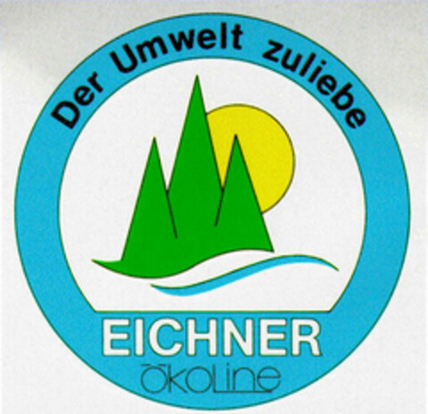 EICHNER ökoline Der Umwelt zuliebe Logo (DPMA, 18.05.1990)