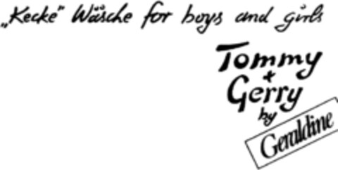 Tommy + Gerry by Geraldine Logo (DPMA, 07.10.1993)