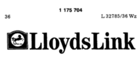 LloydsLink Logo (DPMA, 14.10.1989)