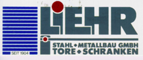 LIEHR STAHL+METALLBAU GMBH TORE+SCHRANKEN Logo (DPMA, 05/07/1991)