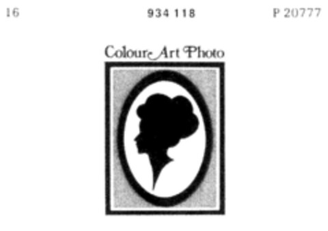 Colour Art Photo Logo (DPMA, 12.09.1972)