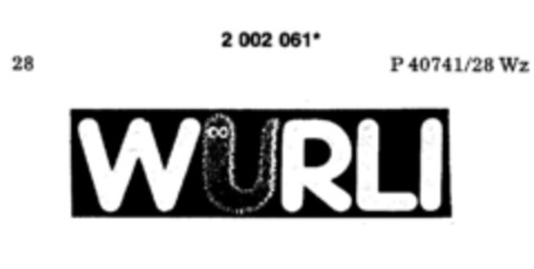 WURLI Logo (DPMA, 02.03.1991)