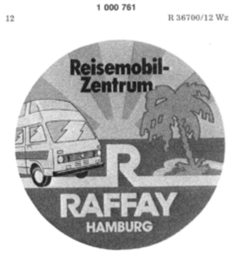 R RAFFAY HAMBURG Logo (DPMA, 02.06.1979)