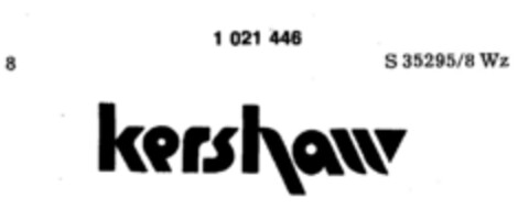 kershaw Logo (DPMA, 18.08.1980)