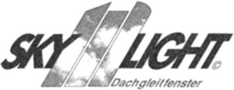 SKY LIGHT Dachgleitfenster Logo (DPMA, 19.04.1991)
