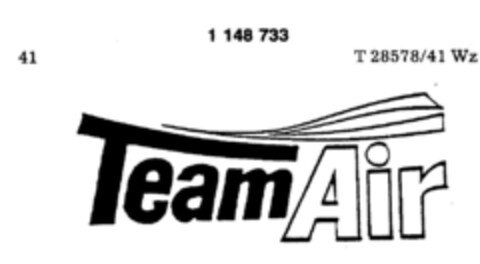 TeamAir Logo (DPMA, 02/17/1989)