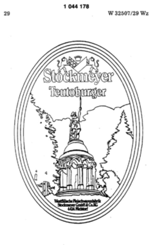 Stockmeyer Teutoburger Logo (DPMA, 07.07.1982)