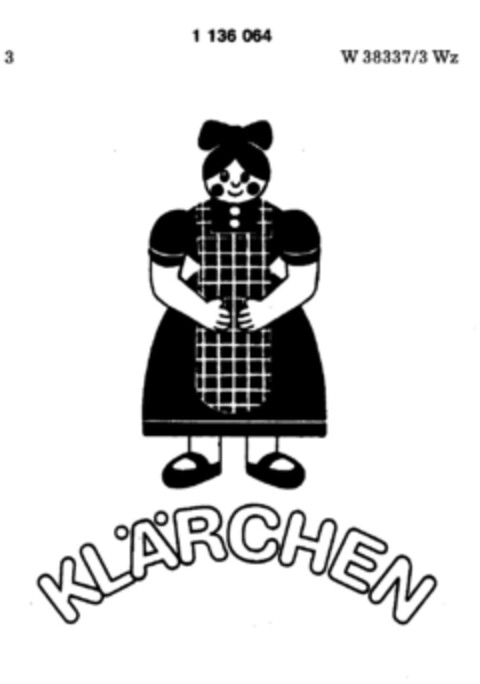 KLÄRCHEN Logo (DPMA, 04.08.1988)