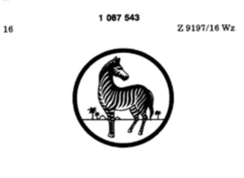 1087543 Logo (DPMA, 19.08.1985)