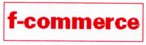 f-commerce Logo (DPMA, 15.03.2000)
