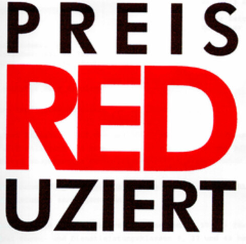 PREISREDUZIERT Logo (DPMA, 01/26/2001)