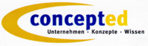 concepted Unternehmen · Konzepte · Wissen Logo (DPMA, 08.11.2001)