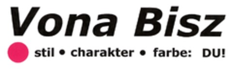 Vona Bisz stil charakter farbe: DU! Logo (DPMA, 20.03.2008)