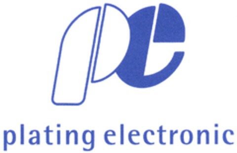 pe plating electronic Logo (DPMA, 10.11.2008)