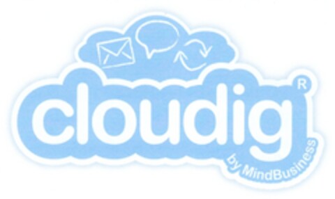 cloudig by MindBusiness Logo (DPMA, 27.03.2010)