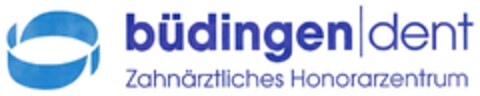 büdingen|dent Zahnärztliches Honorarzentrum Logo (DPMA, 01/21/2011)