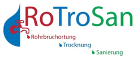 RoTroSan Rohrbruchortung Trocknung Sanierung Logo (DPMA, 11.10.2011)