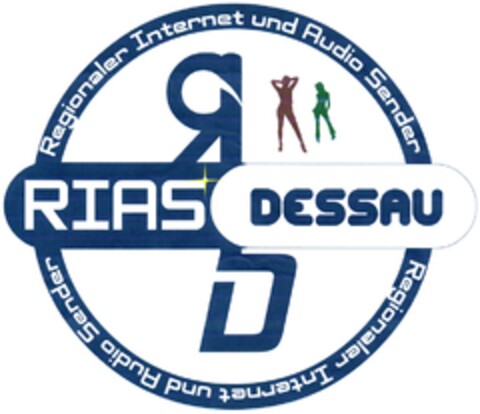 RIAS DESSAU Regionaler Internet und Audio Sender Logo (DPMA, 28.09.2011)