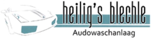 heilig's blechle Audowaschanlaag Logo (DPMA, 18.05.2012)