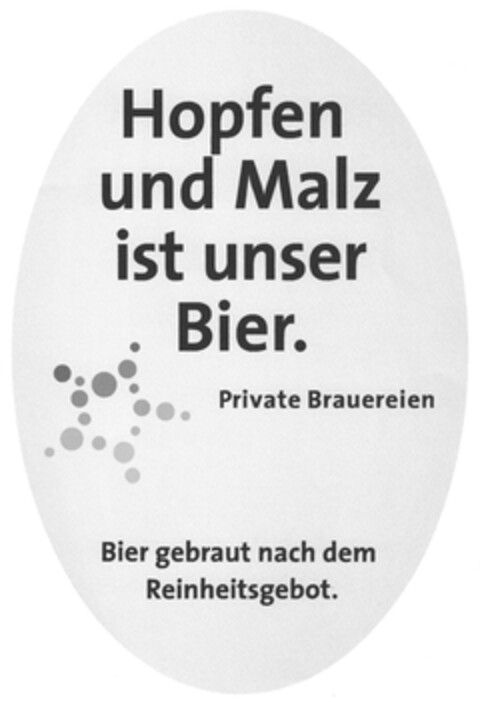 Hopfen und Malz ist unser Bier. Logo (DPMA, 08.10.2012)