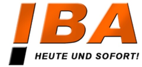 IBA HEUTE UND SOFORT! Logo (DPMA, 21.01.2016)