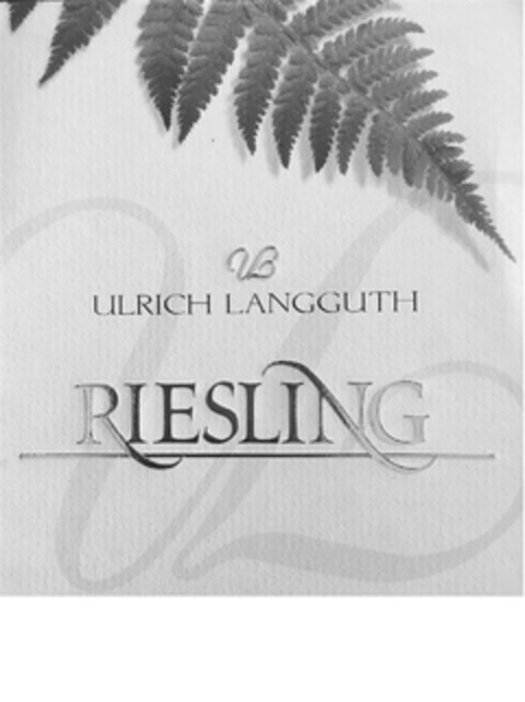 UL ULRICH LANGGUTH RIESLING Logo (DPMA, 15.06.2016)