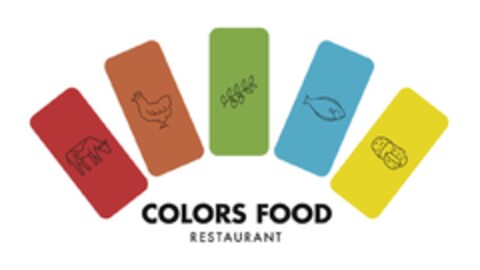 COLORS FOOD RESTAURANT Logo (DPMA, 15.11.2018)