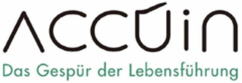 ACCUin Das Gespür der Lebensführung Logo (DPMA, 05/24/2022)