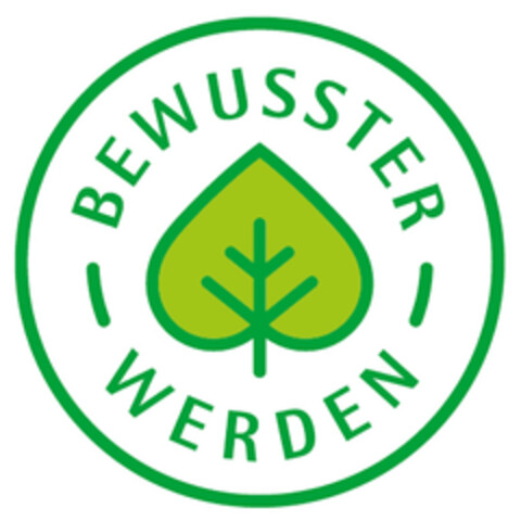 BEWUSSTER WERDEN Logo (DPMA, 05/16/2023)