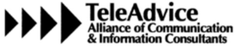TeleAdvice. Alliance of Communication & Information Consultants Logo (DPMA, 06.02.2002)