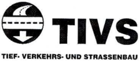 TIVS TIEF- VERKEHRS- UND STRASSENBAU Logo (DPMA, 23.08.2002)