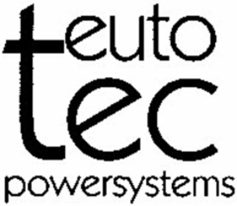 teuto tec powersystems Logo (DPMA, 01/30/2004)