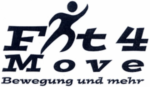 Fit 4 Move Bewegung und mehr Logo (DPMA, 15.12.2004)