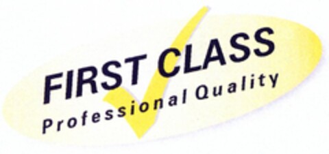 FIRST CLASS Professional Quality Logo (DPMA, 25.01.2005)