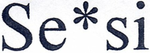 Se*si Logo (DPMA, 10/25/2005)