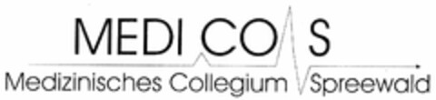 MEDI COS Medizinisches Collegium Spreewald Logo (DPMA, 11/23/2005)