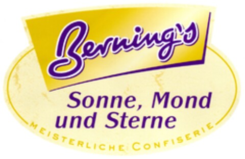 Berning's Sonne, Mond und Sterne Logo (DPMA, 06.03.2007)