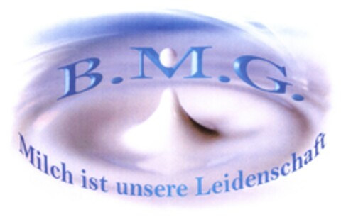 B.M.G. Milch ist unsere Leidenschaft Logo (DPMA, 08/21/2007)
