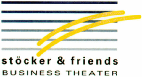 stöcker & friends  BUSINESS THEATER Logo (DPMA, 08/16/1995)