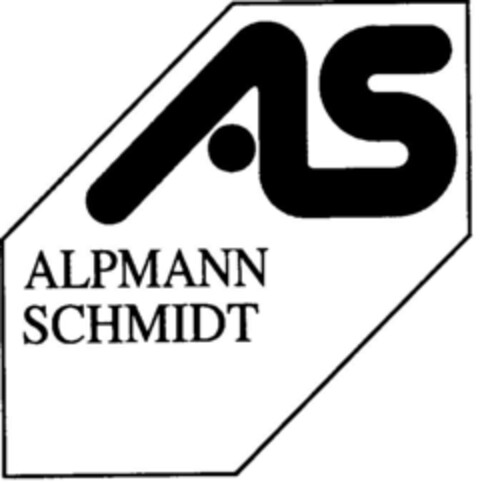 AS ALPMANN SCHMIDT Logo (DPMA, 04.10.1995)