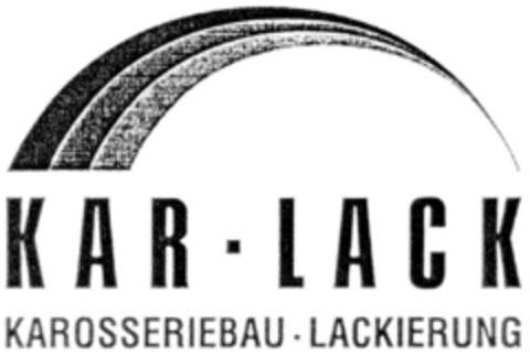 KAR-LACK KAROSSERIEBAU-LACKIERUNG Logo (DPMA, 02.08.1996)