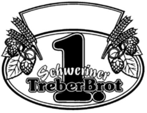 1. Schweriner Treber Brot Logo (DPMA, 26.10.1996)