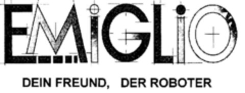 EMIGLIO DEIN FREUND, DER ROBOTER Logo (DPMA, 07/08/1998)