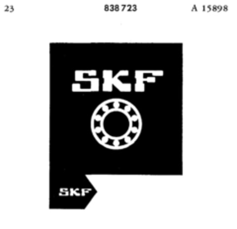 SKF Logo (DPMA, 21.08.1965)