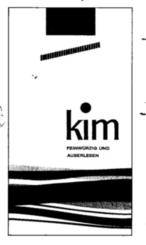 kim FEINWÜRZIG UND AUSERLESEN Logo (DPMA, 13.05.1971)