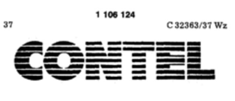 CONTEL Logo (DPMA, 06.08.1983)